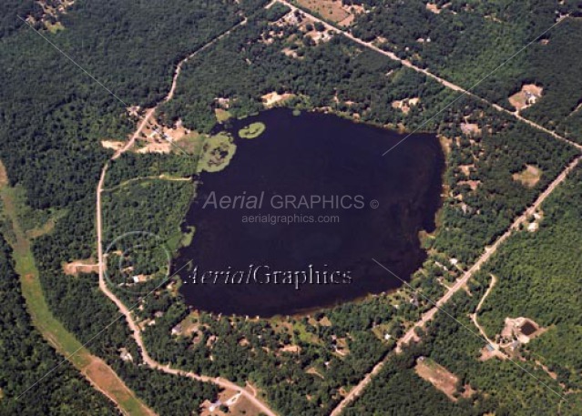 Upper Scott Lake in Allegan County, Michigan
